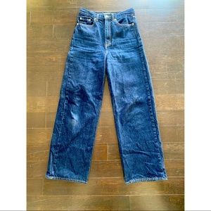 Levi’s “high loose” dark wash jean